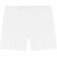 StringKing Men's Nylon Game Shorts - Relaxed Fit, White, Back