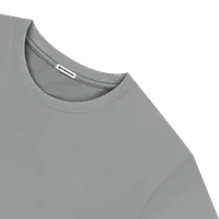 StringKing Men's StayWarm Long Sleeve T-Shirt - Compression Fit, Gray, Detail