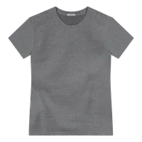 StringKing Men's FlexTech Short Sleeve Crewneck T-Shirt - Sharp Fit, Heather Gray, Front