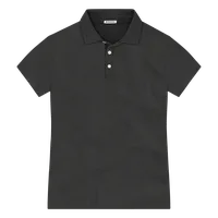 StringKing Men's Pima Jersey Signature Polo Multi - Sharp Fit, Black, Front