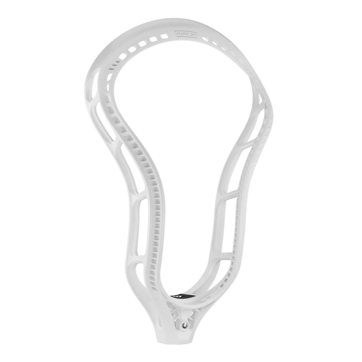 StringKing Mark 3V - Unstrung, White, Unstrung, Angled Back