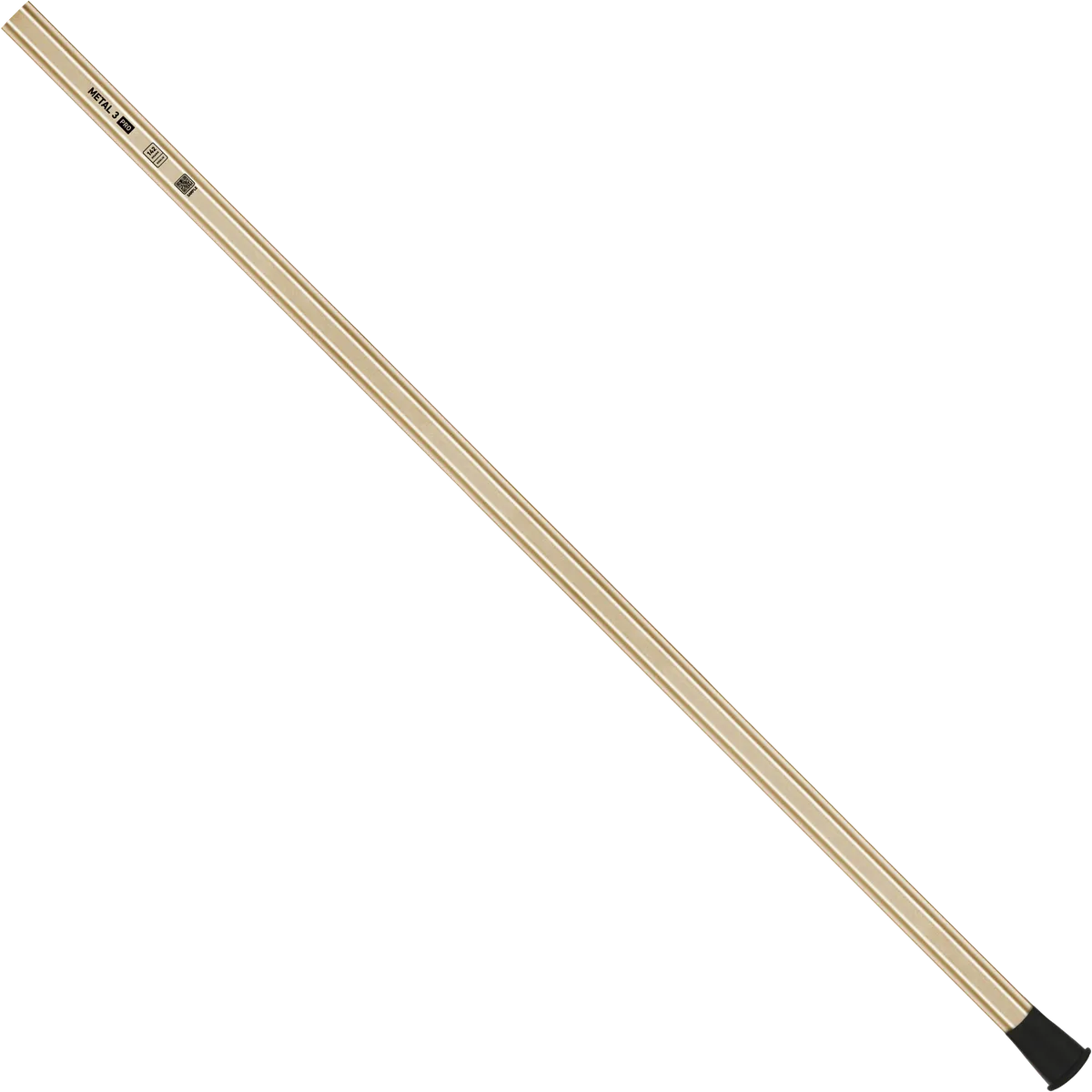StringKing Metal 3 Pro Goalie - 142 Grams, Nickel, Full Length, Angled, Left Side, With Butt End