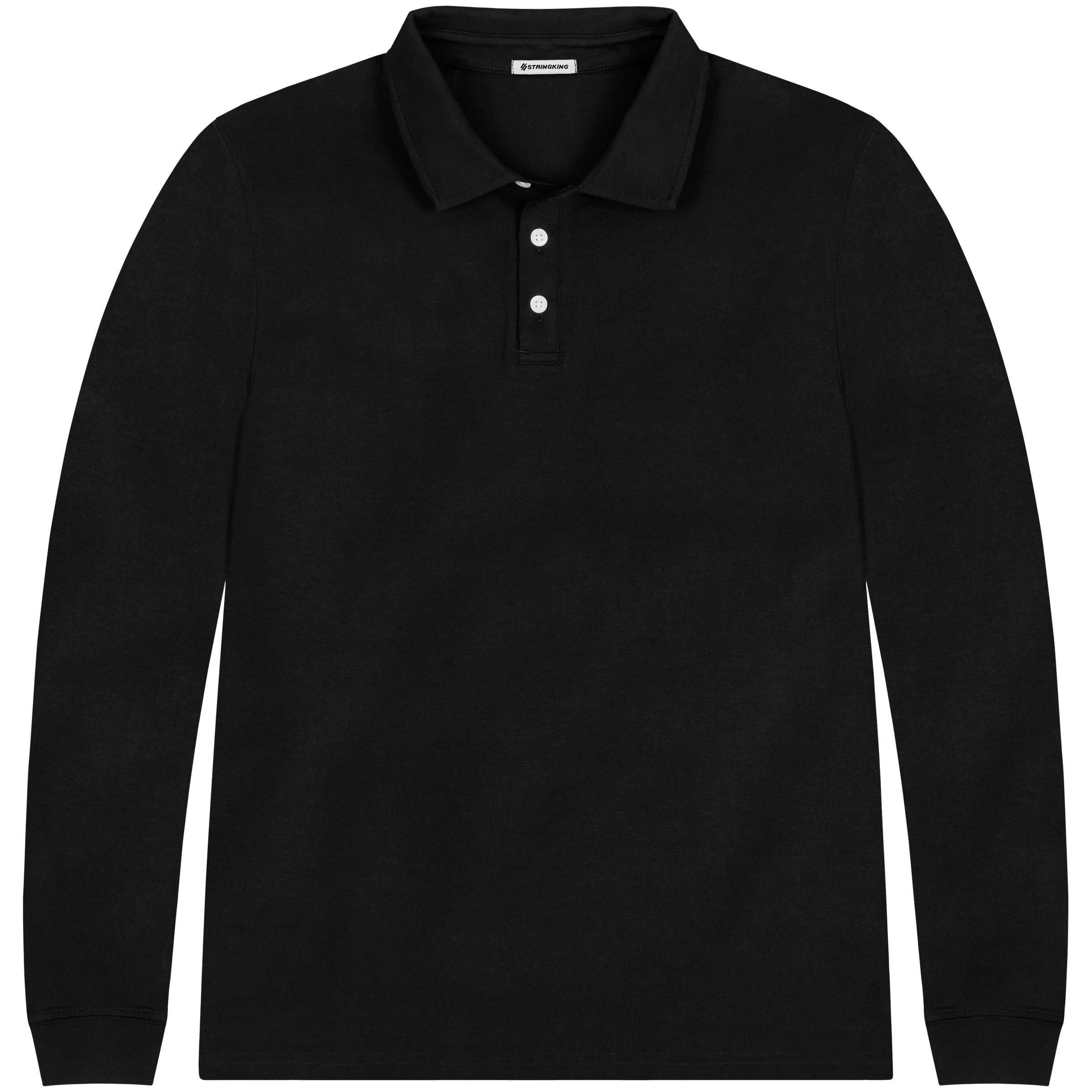 Men's Pima Cotton Long Sleeve Polo | StringKing