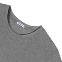 StringKing Men's FlexStyle Short Sleeve Crewneck T-Shirt - Sharp Fit, Heather Gray, Detail
