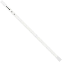 StringKing Composite 2 Pro Attack - 135 Grams, White, Full Length, Angled, Left Side, With Butt End