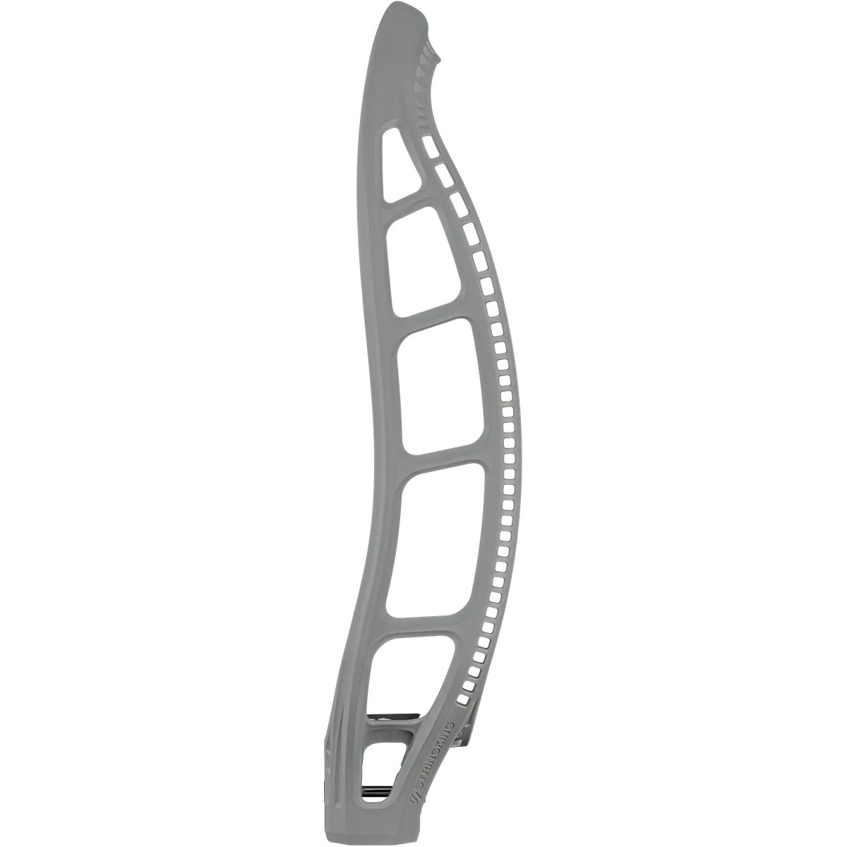 StringKing Mark 3V - Unstrung, Gray, Strung, Side