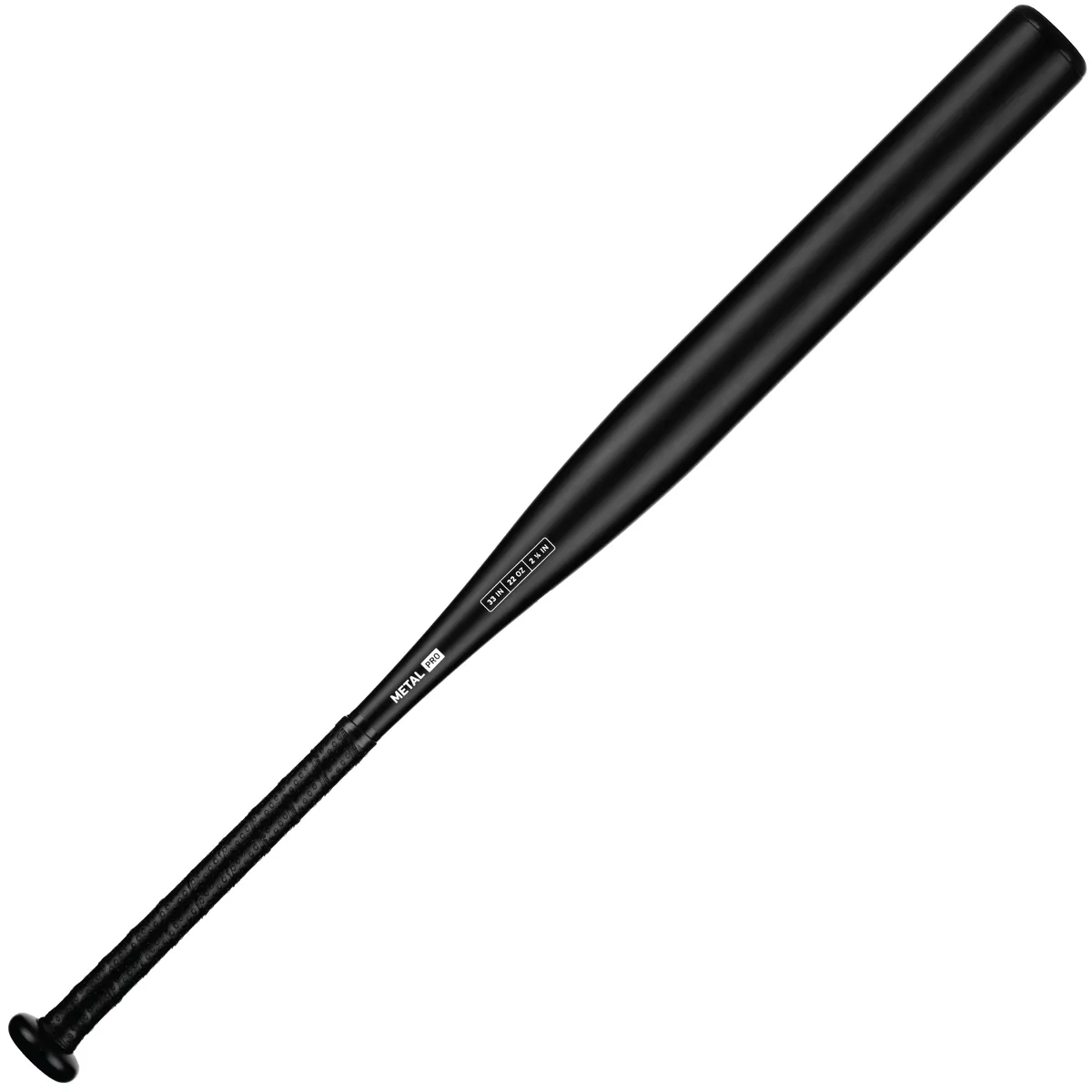 StringKing Metal Pro Fastpitch - Drop 11, 33", Black, Full Length, Front