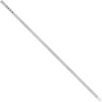 StringKing Metal 3 Pro Defense - 360 Grams, Silver, Full Length, Angled, Left Side, With Butt End