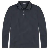 StringKing Men's FlexStyle Long Sleeve Polo - Sharp Fit, India Ink, Front