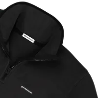 StringKing Men's Polartec Fleece Quarter Zip - Relaxed Fit, Meteorite, Detail