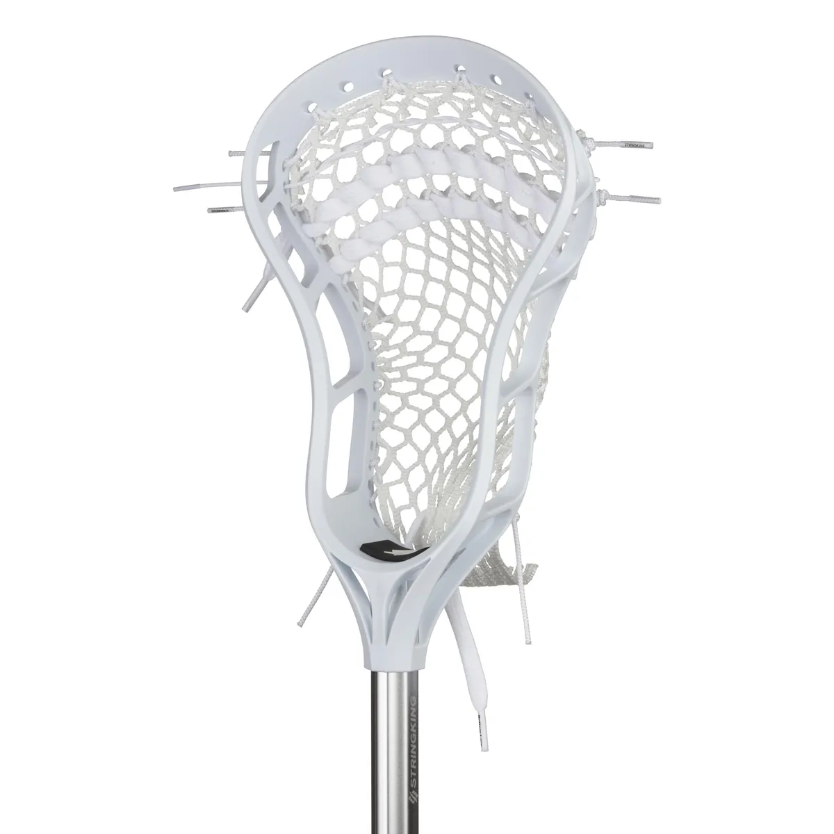 StringKing Complete Jr. - Mark Jr., A7150 Jr, Type 2s, White / Silver, Angled