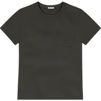 StringKing Men's Pima Jersey Pocket Tee - Relaxed Fit, Peat, Front