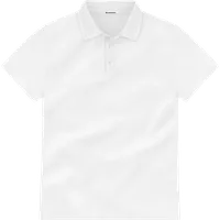 StringKing Men's Pima Jersey Signature Polo Multi - Relaxed Fit, White, Front