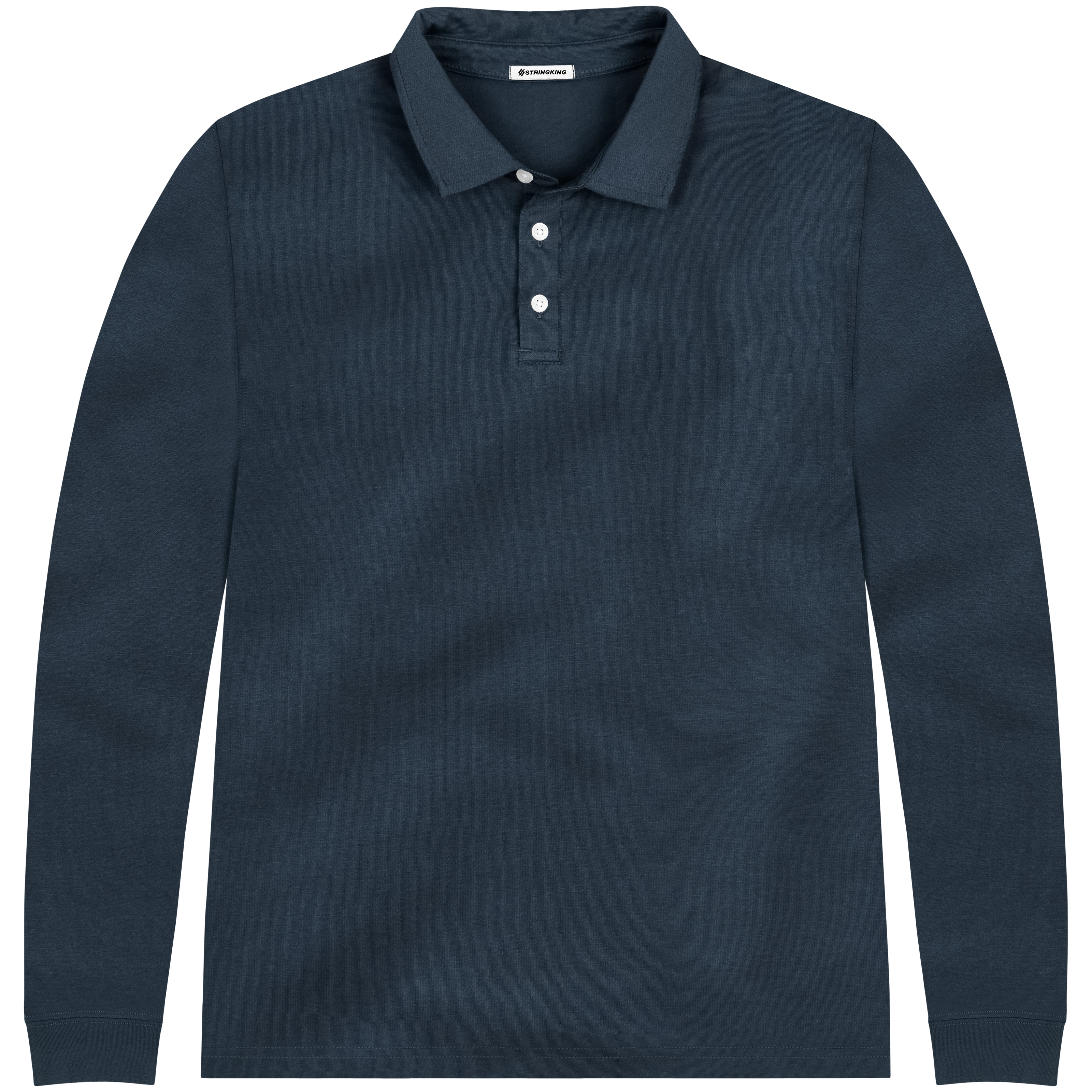 ☆ ☆ Regular fit cotton polo long sleeve t-shi Brushed Pima Cotton Long-Sleeve Polo Shirt in Tees & Hoodies