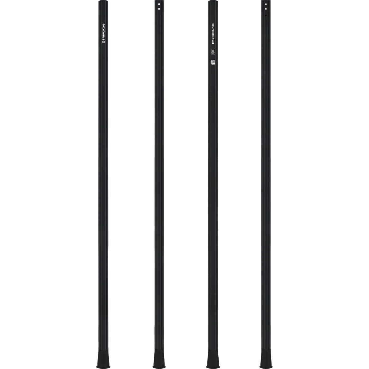 StringKing Composite 2 Pro Goalie - 142 Grams, Black, Full Length, Vertical, Right, Front, Left, Back
