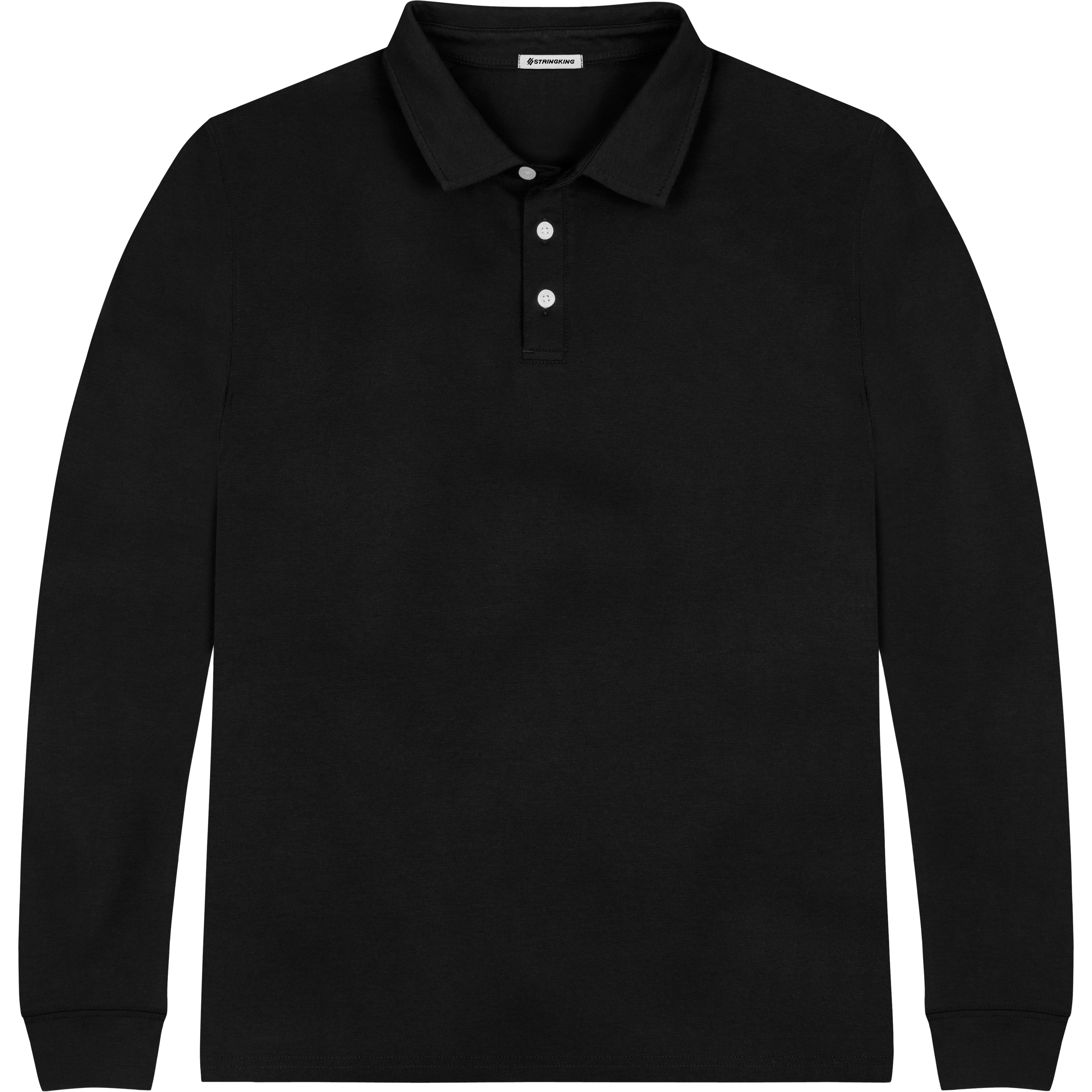 ☆ ☆ Regular fit cotton polo long sleeve t-shi StringKing-Mens-Pima-Cotton-