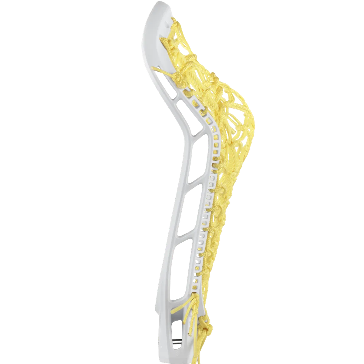 StringKing Women's Mark 2 Offense - Strung, High, Tech Trad, White / Yellow, Strung, Side