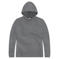 StringKing Men's FlexTech Lightweight Hoodie - Sharp Fit, Heather Gray, Front