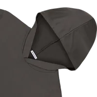 StringKing Men's FlexTech Lightweight Short Sleeve Hoodie - Sharp Fit, Charcoal, Detail
