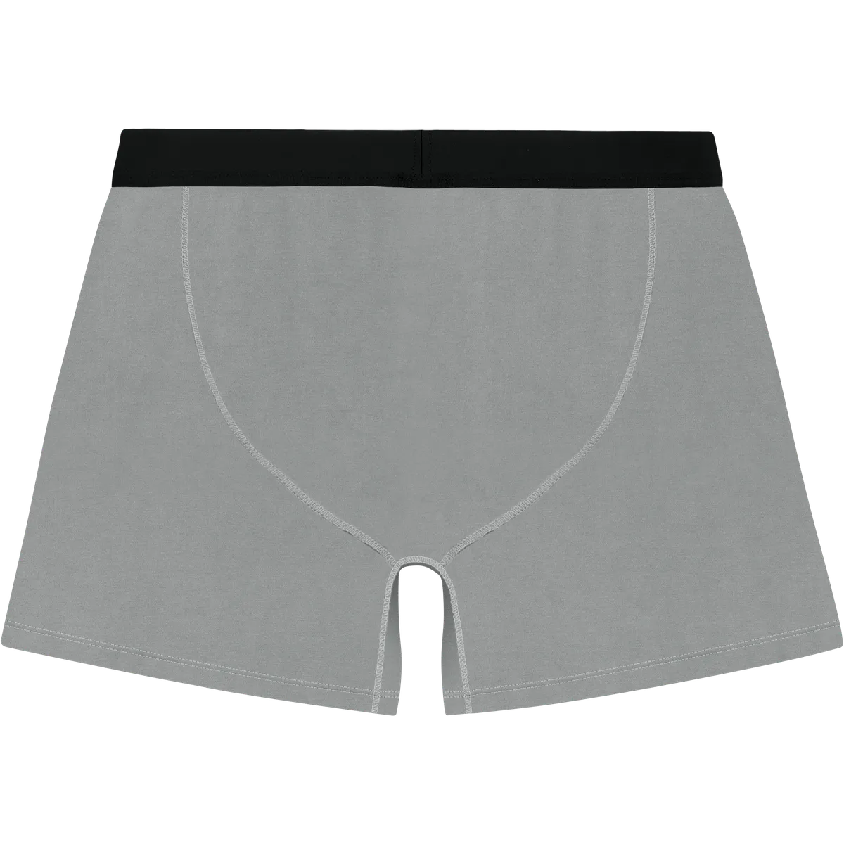 StringKing Men's StayCool Boxers - Sharp Fit, Gray, Back