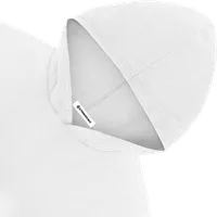 StringKing Men's Pima Jersey Hoodie - Sharp Fit, White, Detail