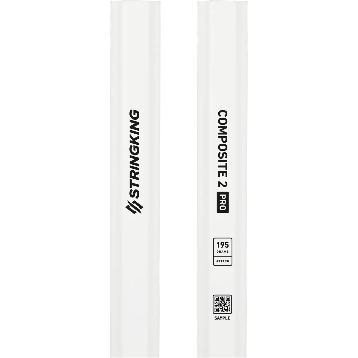 StringKing Composite 2 Pro Attack - 195 Grams, White, Top Section, Vertical, Right, Left