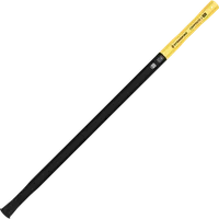 StringKing Composite 2 Pro Faceoff Double Lever - 155 Grams, Black / Yellow, Full Length, Angled, Right Side, With Butt End