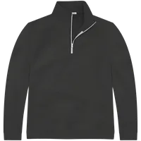 StringKing Men's StayCool Quarter Zip - Relaxed Fit, Black, Front