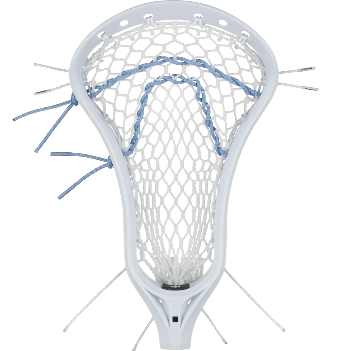 StringKing Women's Legend - Strung, Mid, Type 4, White / Carolina, Strung, Face