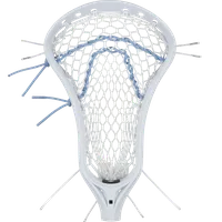 StringKing Women's Legend - Strung, Mid, Type 4, White / Carolina, Strung, Face