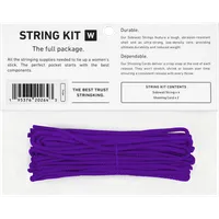 StringKing Women's String Kit - String Kit, Purple, Packaged, Back