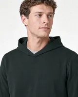 StringKing Men's Pima Terry Hoodie - Sharp Fit, Pine Grove, Collar Shoulder - Human Model