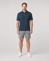 StringKing Men's Pima Jersey Classic Polo, Full Front - Human Model