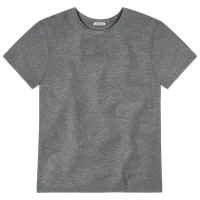 StringKing Men's FlexStyle Short Sleeve Crewneck T-Shirt - Relaxed Fit, Heather Gray, Front