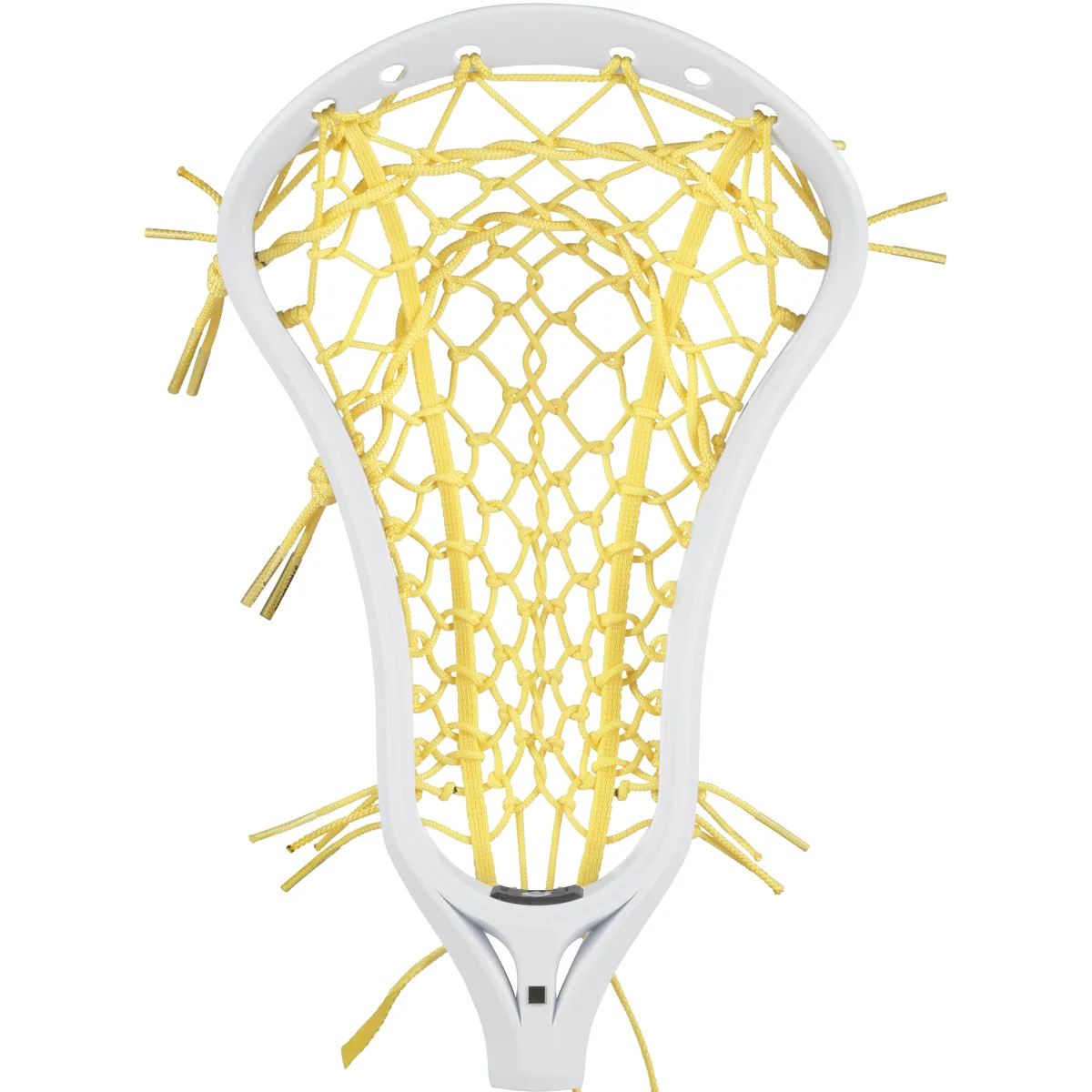 StringKing Women's Legend - Strung, Mid, Tech Trad, White / Yellow, Strung, Face