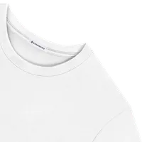 StringKing Men's Heavy Pima Cotton T-Shirt - Sharp Fit, White, Detail
