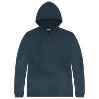 StringKing Men's Pima Cotton Lightweight Hoodie - Sharp Fit, Navy, Front