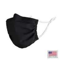 StringKing Reusable Face Covering, Angled, Logo