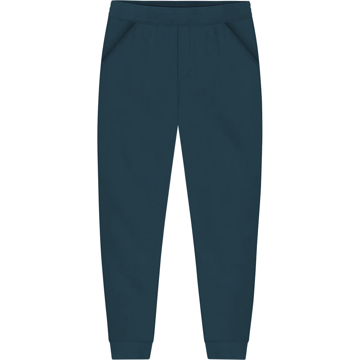 StringKing Men's Pima Terry Sweatpants - Relaxed Fit, Navy, Front