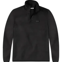 StringKing Men's Polartec Fleece Quarter Zip - Relaxed Fit, Meteorite, Front