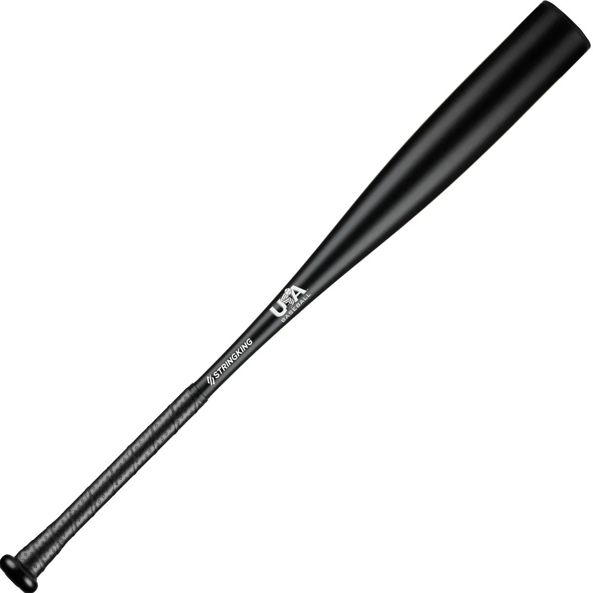 StringKing Metal USABat - Drop 10, 32" / 22 oz, Black, Full Length, Back
