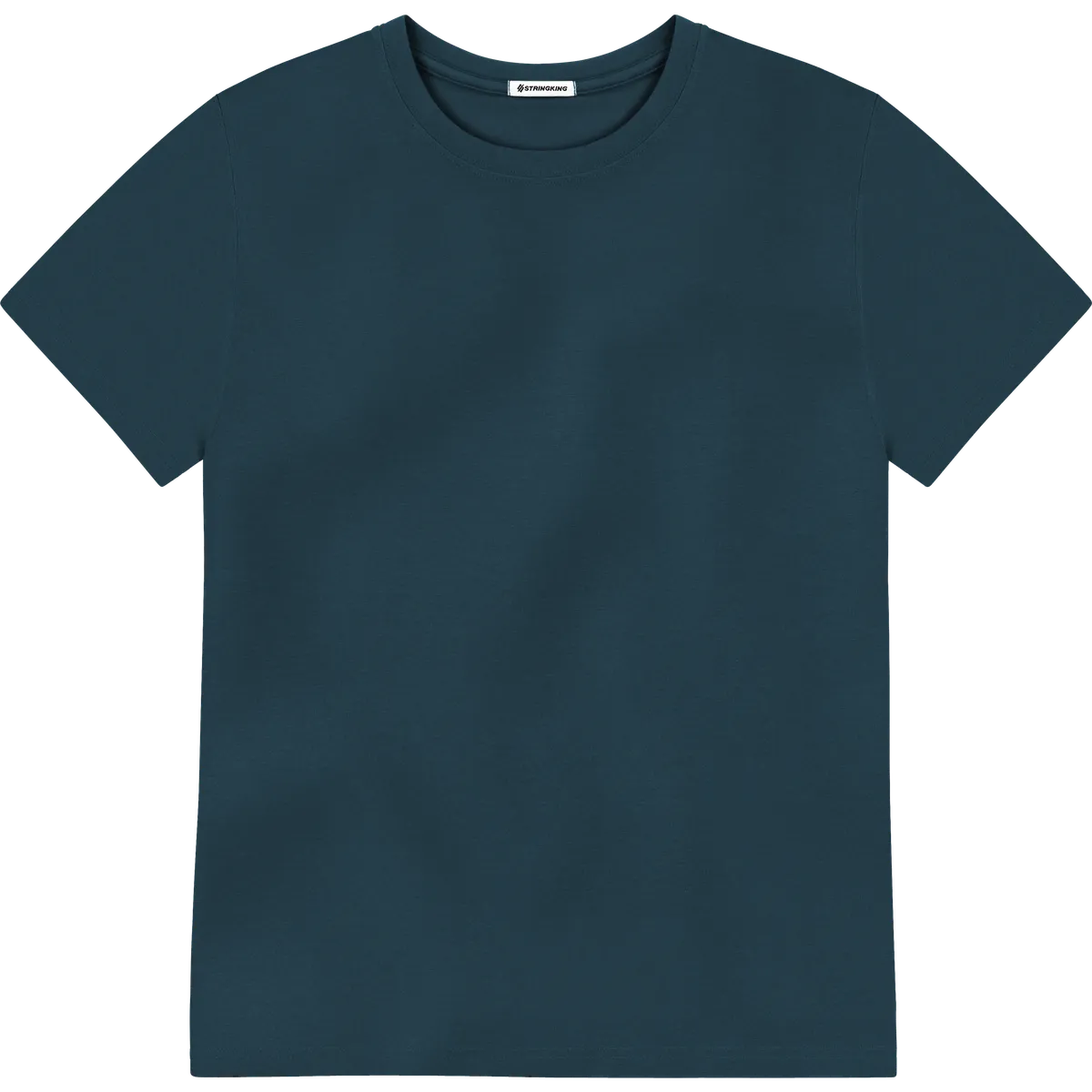 StringKing Men's Pima Jersey Tee - Relaxed Fit, Navy, Front