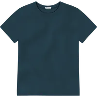 StringKing Men's Pima Jersey Tee - Relaxed Fit, Navy, Front