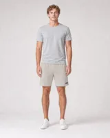 StringKing Men's Pima Terry Shorts - Relaxed Fit, Moonstruck, Full Front - Human Model