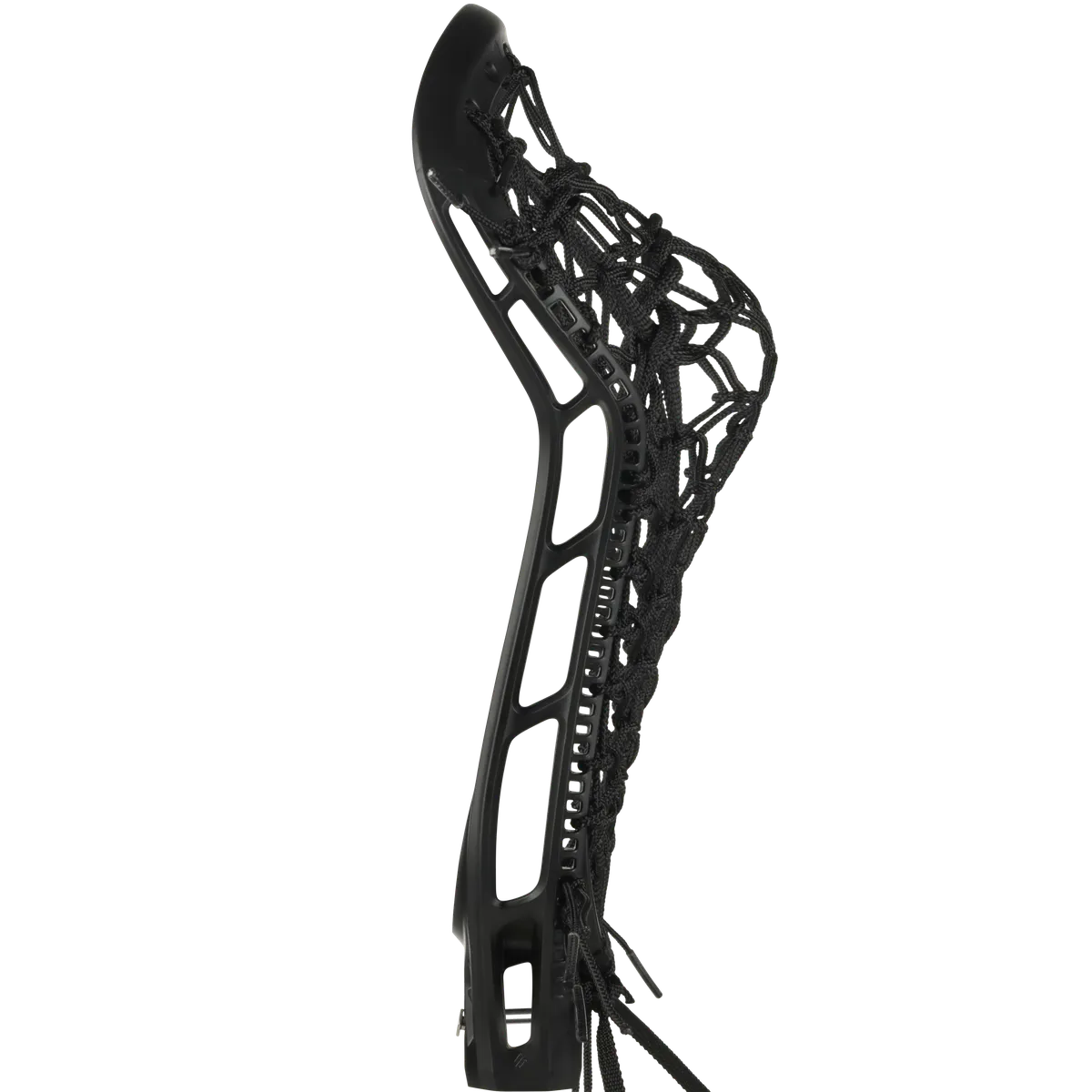 StringKing Women's Mark 2 Midfield - Strung, High, Tech Trad, Black / Black, Strung, Side