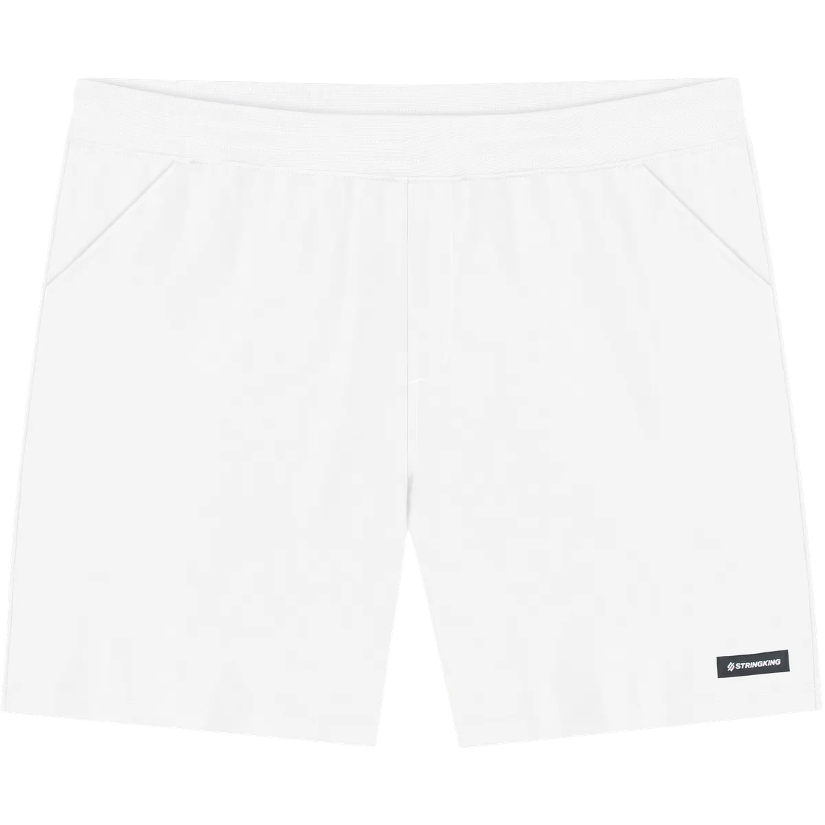 StringKing Men's StayCool Shorts - Relaxed Fit, White, Front