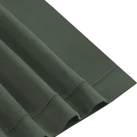 StringKing Men's Pima Terry Quarter Zip - Sharp Fit, Moss, Fabric