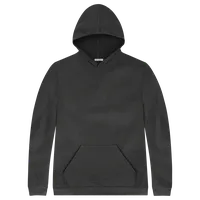 StringKing Men's Pima Cotton Hoodie - Sharp Fit, Black, Front