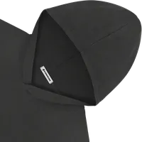 StringKing Men's Pima Terry Hoodie - Sharp Fit, Black, Detail