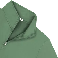 StringKing Men's FlexTech Quarter Zip - Relaxed Fit, Green, Detail